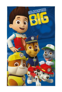 Detský uterák Paw Patrol no job 50/30