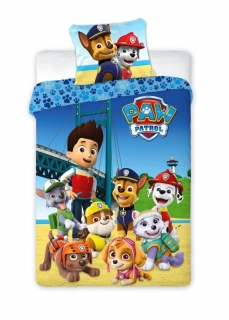 Obliečky Paw Patrol parta 140/200, 70/90