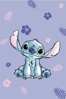 Plyšová deka  Lilo and Stitch 100/150